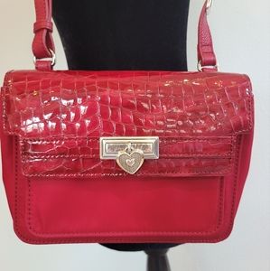 NWT Brighton Red Mercedes Belisimo Purse
